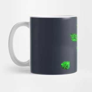 Emerald Ore - 3D Mug